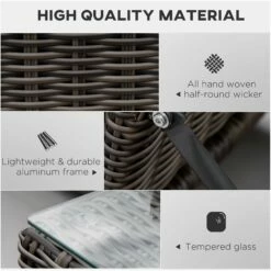 Outsunny 2 Seater Adjustable PE Rattan Wicker Lounge Set Half-Round Wicker Recliner Bed 16 Outsunny 2 Seater Adjustable PE Rattan Wicker Lounge Set Half-Round Wicker Recliner Bed -OUTSUNNY Shop Ug2b1017eecc28ebe