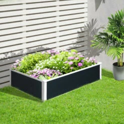 Outsunny Garden Raised Bed 120x90x30 Cm - Grey -OUTSUNNY Shop UjG90f185a3f83ef3 jpg