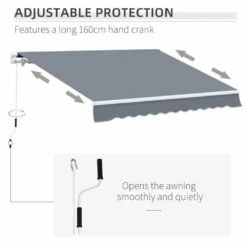 Outsunny Garden Sun Shade Canopy Retractable Awning 4 X 3m - Grey 10 Outsunny Garden Sun Shade Canopy Retractable Awning 4 X 3m - Grey -OUTSUNNY Shop Untitleddesign 3 bfa2ed06 ea40 4852 a4f8 6fa53da9d6a3