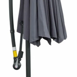 Outsunny Garden Banana Parasol With Cantilever Umbrella 3m - Grey -OUTSUNNY Shop Untitleddesign 5 6a70ca63 6fe4 445f 9032 8208eacd188e