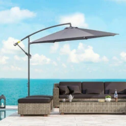 Outsunny Garden Banana Parasol With Cantilever Umbrella 3m - Grey -OUTSUNNY Shop Untitleddesign 6 605bab61 f549 4751 8c84 af98034c5d08