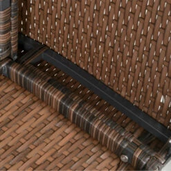 Outsunny Rattan Sofa Sets With Footstool - Brown -OUTSUNNY Shop VDHf151818b352c1e jpg