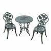Outsunny Bistro Set Cast Aluminium - Green -OUTSUNNY Shop Wok98a181cd30b1cd jpg