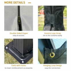 Outsunny Hardtop Gazebo 3x3.6m - Grey 18 Outsunny Hardtop Gazebo 3x3.6m - Grey -OUTSUNNY Shop XSo7561811dea717a jpg