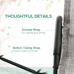 Outsunny Patio Lounge Chair - Grey -OUTSUNNY Shop YaF88c17edc650121