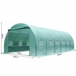 Outsunny Galvanised Steel Walk-in Greenhouse 6 X 3M Green 13 Outsunny Galvanised Steel Walk-in Greenhouse 6 X 3M Green -OUTSUNNY Shop bL11a317dc40b25e9