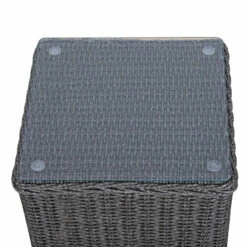 Outsunny Garden Sofa Chair & Stool With Table Set - Grey -OUTSUNNY Shop bYcbc71809cba44bf JPG