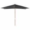 Outsunny 2.5 M Square Wood Umbrella Parasol - Dark Grey -OUTSUNNY Shop cnC98a1811a0f6284 jpg