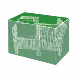 Silver & Stone Outdoor Furniture Cover For Corner Sofa -OUTSUNNY Shop corner sofa furniture cover 2