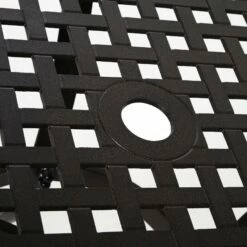 Outsunny Patio Cast Aluminium 5 PCS Dining Table & 4 Chairs Set Outdoor Garden Furniture -OUTSUNNY Shop dwNf9e17dc3c1dd29