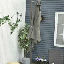 Outsunny Hanging Umbrella 3m - Dark Grey 24 Outsunny Hanging Umbrella 3m - Dark Grey -OUTSUNNY Shop efCe5517dc4420c53 jpg
