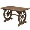 Outsunny Patio Table - Brown 2 Outsunny Patio Table - Brown -OUTSUNNY Shop fc35e5701416e9809e28bceb00c35569