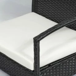 Outsunny 4 Pieces Outdoor PE Rattan Corner Sofa With Cushions - Black -OUTSUNNY Shop g5Z756188ff95b871 jpg