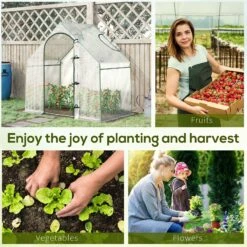 Outsunny Walk-In Portable Greenhouse -OUTSUNNY Shop hDu75617edc60a499 4c385f43 83fc 4480 9635 88c419ca77b4