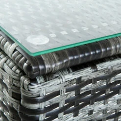 Outsunny Rattan Lounge Set With Side Table - Grey 24 Outsunny Rattan Lounge Set With Side Table - Grey -OUTSUNNY Shop hara191882cd9c113 jpg