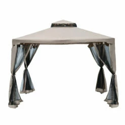 Outsunny Outdoor Gazebo 295L X 295W X 263Hcm-Taupe 27 Outsunny Outdoor Gazebo 295L X 295W X 263Hcm-Taupe -OUTSUNNY Shop iX9a0417dc2c183b1 jpg