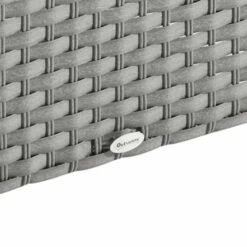 Outsunny 6PC Garden Rattan Sofa Set Bonzer Outdoor Furniture Patio Table Loveseat Stool Lounging Ottoman Aluminium Frame Wicker Weave Conservatory Grey -OUTSUNNY Shop mGG3d617eecc29421 6b9a16b7 a6e6 46f4 b0b2 b9808e218971