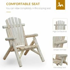 Outsunny Adirondack Chair -Natural Wood -OUTSUNNY Shop mfBff717dc1aee36b 4739e7f7 9cc6 46ad ac22 42fb6de73bfb