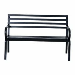 Outsunny Garden Bench - Black