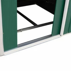 Outsunny Galvanised Metal Garden Shed 9ft X 6ft - Green -OUTSUNNY Shop n1k3d6188d3a6e87c jpg
