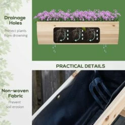 Outsunny Garden Bed Wooden Planter Box 80.5H X 68W X 57.5Dcm 15 Outsunny Garden Bed Wooden Planter Box 80.5H X 68W X 57.5Dcm -OUTSUNNY Shop nVq88c17edc659bc7 e0788f4e 8ffb 4446 8500 e31bb98ef14d