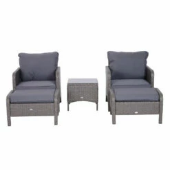 Outsunny Rattan 2 Seater Set With Footstools And Side Table - Dark Grey 22 Outsunny Rattan 2 Seater Set With Footstools And Side Table - Dark Grey -OUTSUNNY Shop ndQd4d17eecc299a0 jpg