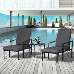 Outsunny Lounge Chair Set - -OUTSUNNY Shop pKf6ff17edc653244 0e767980 bc1f 42a5 81fb 42db20593b69