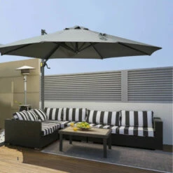 Outsunny Hanging Umbrella 3m - Dark Grey 16 Outsunny Hanging Umbrella 3m - Dark Grey -OUTSUNNY Shop pXB96817dc4420c53 jpg