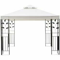 OutSunny 3x3 Garden Gazebo - Cream