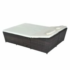 Outsunny Rattan Double Lounge -OUTSUNNY Shop qfk29d17dc3af8a48