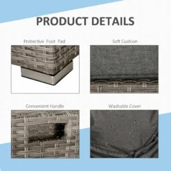 Outsunny Rattan Sofa Set 6 Seater 8 Piece - Grey -OUTSUNNY Shop rJu75617eecc294bf jpg