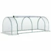Outsunny PVC Greenhouse Tunnel Steel Frame Transparent 250x100x80cm 2 Outsunny PVC Greenhouse Tunnel Steel Frame Transparent 250x100x80cm -OUTSUNNY Shop rcu98a1847a4585ff