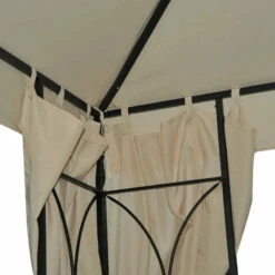 Outsunny Metal Gazebo With Curtains 3 X 3m - Beige 21 Outsunny Metal Gazebo With Curtains 3 X 3m - Beige -OUTSUNNY Shop s1k3d6181942673d3 jpg