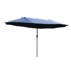 Outsunny Double Parasol 4.6m - Blue -OUTSUNNY Shop sA67561814b8f0efe jpg