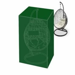 Silver & Stone Outdoor Furniture Cover For Single Egg Chair