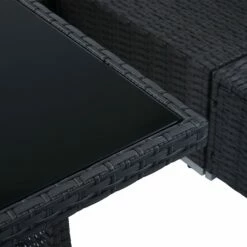 Outsunny 9-Seater Garden Rattan Furniture 10 Pcs Rattan Corner Dining Sofa Set, Grey/Dusty Blue Cushion -OUTSUNNY Shop tZPd4d17eecc28a4b