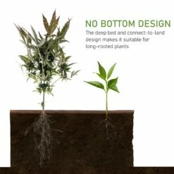 Outsunny Wooden Raised Garden Bed Planter 80 X 80cm 15 Outsunny Wooden Raised Garden Bed Planter 80 X 80cm -OUTSUNNY Shop tj888c17ee2cf0902 397df25d a0e9 4296 b79a 067efbc04ca6