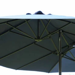 Outsunny Double Parasol 4.6m - Blue -OUTSUNNY Shop vMs3d61814b8f0efe jpg