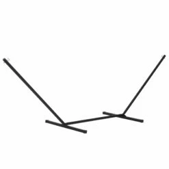 Outsunny Extra-Long Hammock Stand 3.6m - Black
