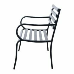 Outsunny Garden Bench - Black -OUTSUNNY Shop xP02d817dc378a47d 08c1c799 a9f5 4345 8382 da667ea4b715