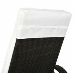 Outsunny Rattan Sun Lounger - Brown -OUTSUNNY Shop zN3fc918123b8bc2a jpg