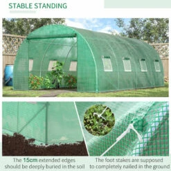 Outsunny Greenhouse Tunnel 6 X 3 M - Green 17 Outsunny Greenhouse Tunnel 6 X 3 M - Green -OUTSUNNY Shop zbA88c17f0653fc54 jpg