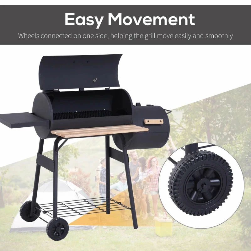 Outsunny Portable Charcoal BBQ Grill 7 Outsunny Portable Charcoal BBQ Grill - Image 5